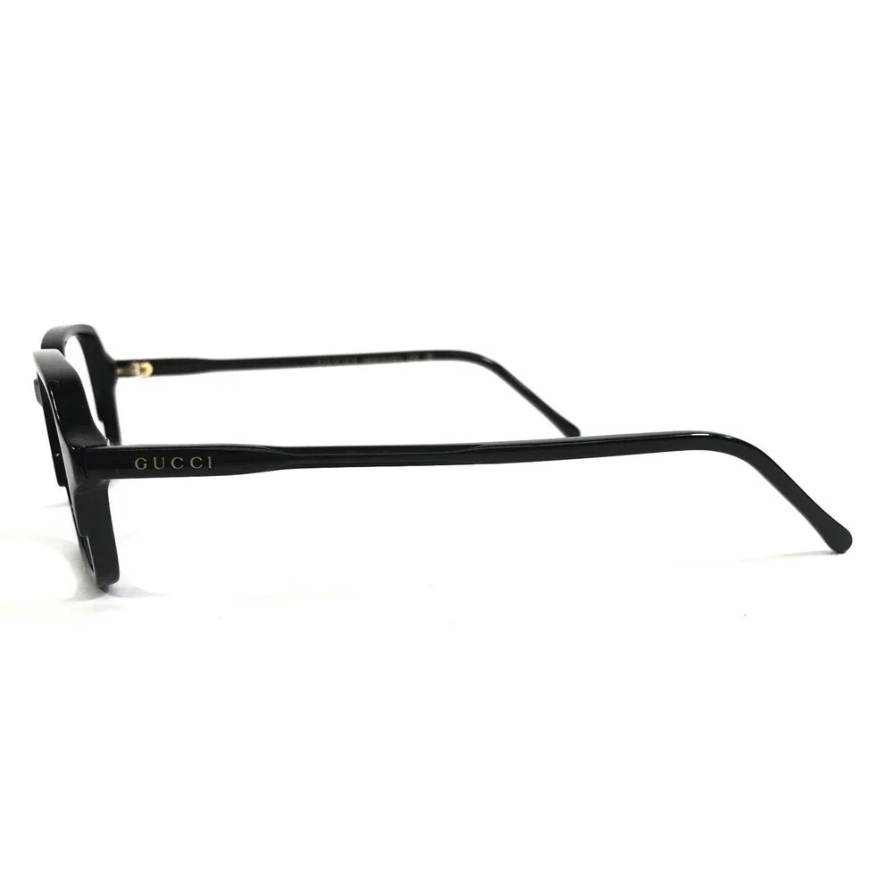 Gucci Eyeglasses Frames GG1211O 001 Shiny Black Rectangle Full Rim 51-19-145